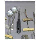 Mixed Lot of Meat Knives and Accessories
