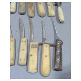 Mixed Lot of Meat Knives and Accessories