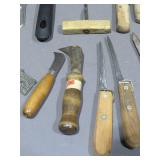 Mixed Lot of Meat Knives and Accessories