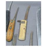 Mixed Lot of Meat Knives and Accessories