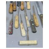 Mixed Lot of Meat Knives and Accessories