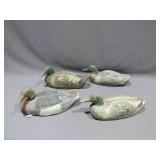 Mixed Lot of Antique Duck Decoys
