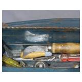 Tool Box with Assorted Hand Tools