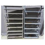 Mixed Lot of Steel garage Shelving