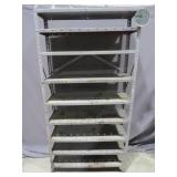 Mixed Lot of Steel garage Shelving