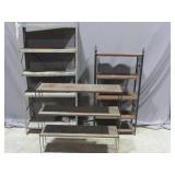 Mixed Lot of Metal Shelving Units