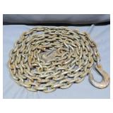 Mixed Lot of Transport Chains with Clevis Hooks