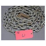 Mixed Lot of Transport Chains with Clevis Hooks