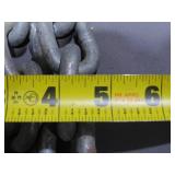 Mixed Lot of Transport Chains with Clevis Hooks