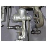 Mixed Lot of Meat Grinders and Meat Slicers