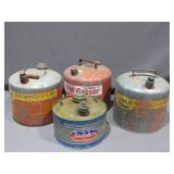 Mixed Lot of Fuel Cans