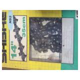 Mixed Lot of Roller Chains and Chainsaw Chains