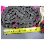 Mixed Lot of Roller Chains and Chainsaw Chains