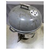 22" Weber Grill with Cast Iron Kettle