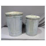 Mixed Lot of Trash Cans