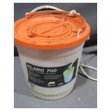 Mixed Lot of Minnow Buckets and Fish Basket