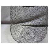 Mixed Lot of Minnow Buckets and Fish Basket