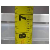 Mixed Lot of Plastic 3 Drawer Bins