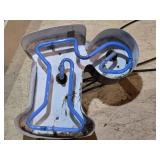 Neon 14" Letter r - Worked when removed from service