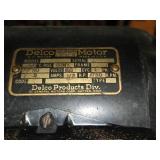 Vintage Heavy Duty Sewing Machine on Table, Motorized with Accessories