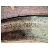 20" Ship or Submarine Window Portal with Pyrex Glass - Cracked