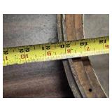 20" Ship or Submarine Window Portal with Pyrex Glass - Cracked