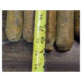 Lot of 5 Vintage Window Weights - 5 Pounders(?)