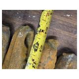 Lot of 5 Vintage Window Weights - 5 Pounders(?)