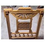 Professionally Refinished East Lake Era Victorian Side Chair with Intricate Detailing