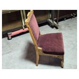 Professionally Refinished East Lake Era Carved Wood Side Chair