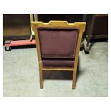 Professionally Refinished East Lake Era Carved Wood Side Chair