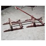 Antique Wooden Snow Sled Frame – Rustic Décor or Restoration Project