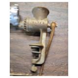 Lot of 2 Vintage Meat Grinders