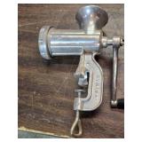 Lot of 2 Vintage Meat Grinders