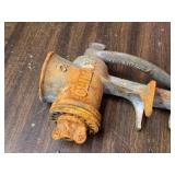 Lot of 2 Vintage Climax Meat Grinders