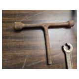 Vintage Assorted Rusty Hand Tools – Wrenches, Hacksaw, and More