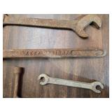 Vintage Assorted Rusty Hand Tools – Wrenches, Hacksaw, and More