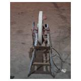 Vintage Pedal-Powered Sharpening Stone with Seat