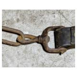 Vintage Horse Harness with Chains and Straps