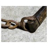 Vintage Horse Harness with Chains and Straps