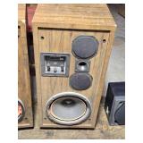 Cerwin-Vega D-7 Vintage Speaker Pair with Additional RCA Speaker