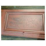 Vintage Organ or Piano Panel with Intricate Carving