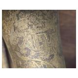 Vintage Lyon & Healy Century Trombone with Amazing Patina over Beautiful Scrollwork