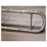 Vintage Lyon & Healy Century Trombone with Amazing Patina over Beautiful Scrollwork