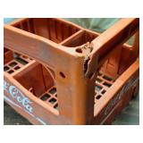 Lot of 2 Plastic Coca-Cola Soda Crates
