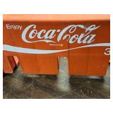 Lot of 2 Plastic Coca-Cola Soda Crates