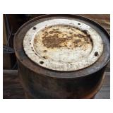 Vintage Lubriplate Super-Lubrication Barrell and Another Barrell