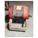 Archer 2 Cycle Oil Barrell on Wood Stand