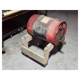 Archer 2 Cycle Oil Barrell on Wood Stand