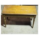 Charming Turned Leg Piano Bench